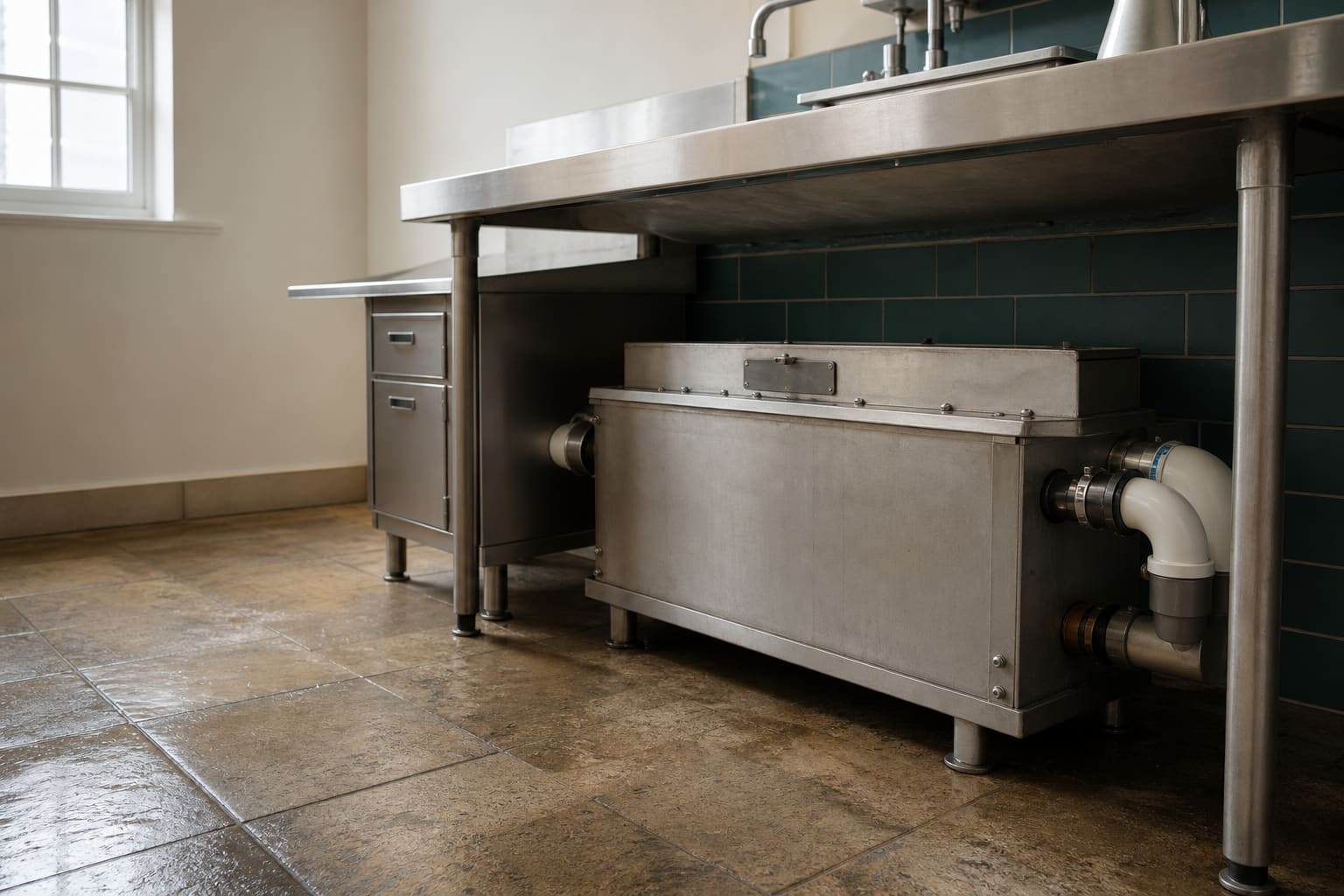 Grease trap and kitchen drainage services in Clifton