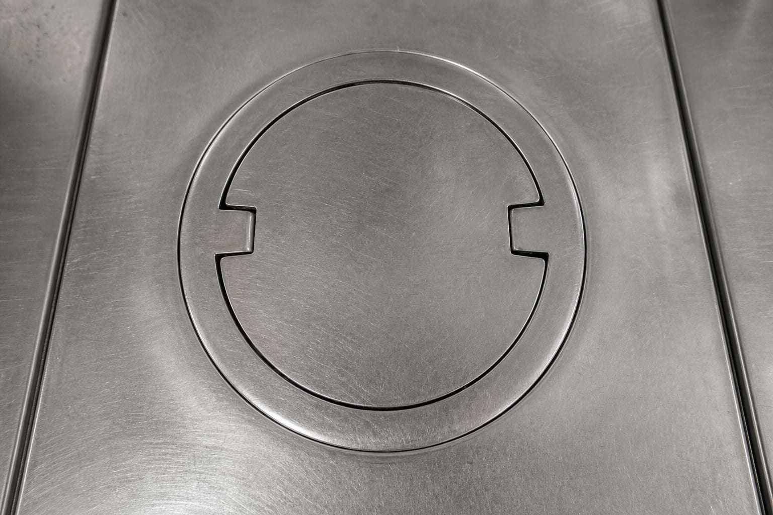 Grease trap detail in a hotel kitchen — Fulford, York