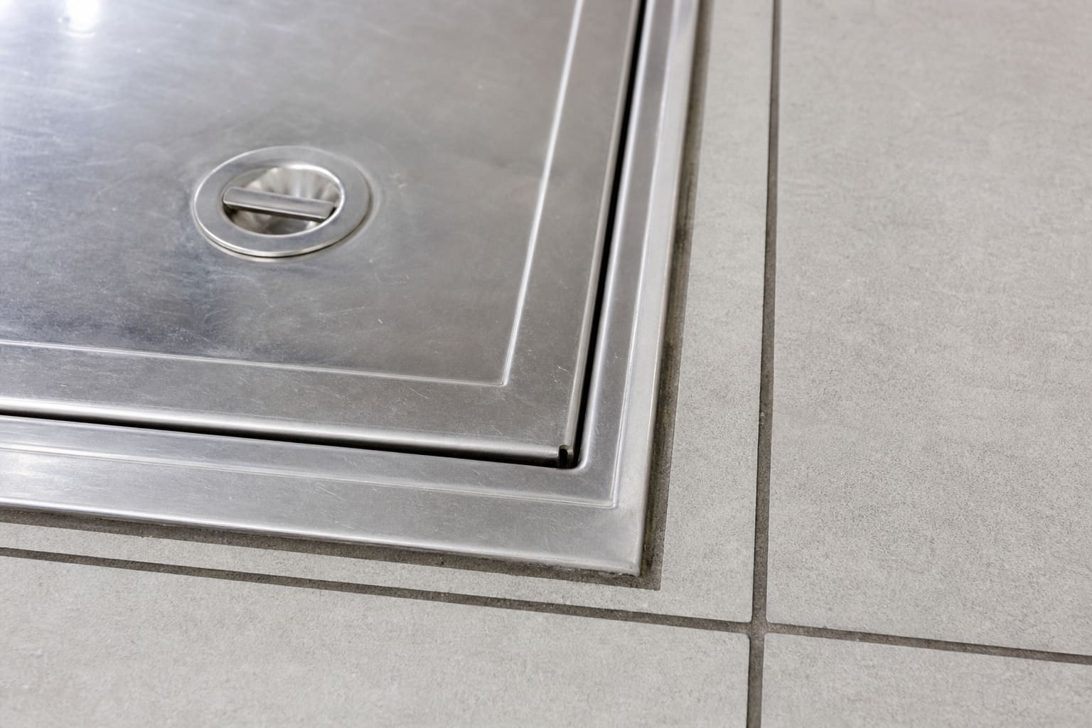 Stainless grease trap and clean kitchen flooring — Micklegate, York